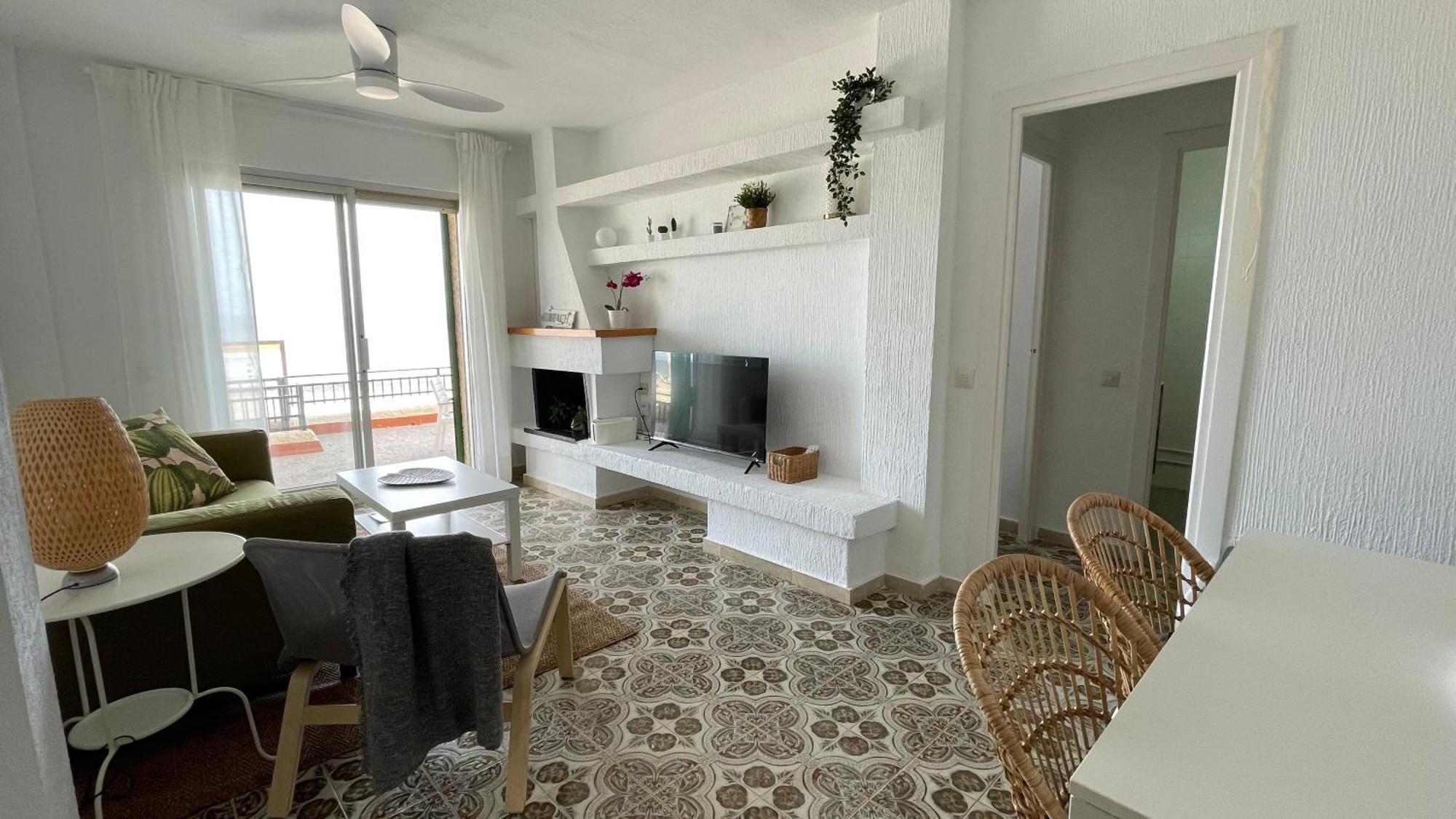 Charming Beachfront Apartment มูร์เซีย ภายนอก รูปภาพ