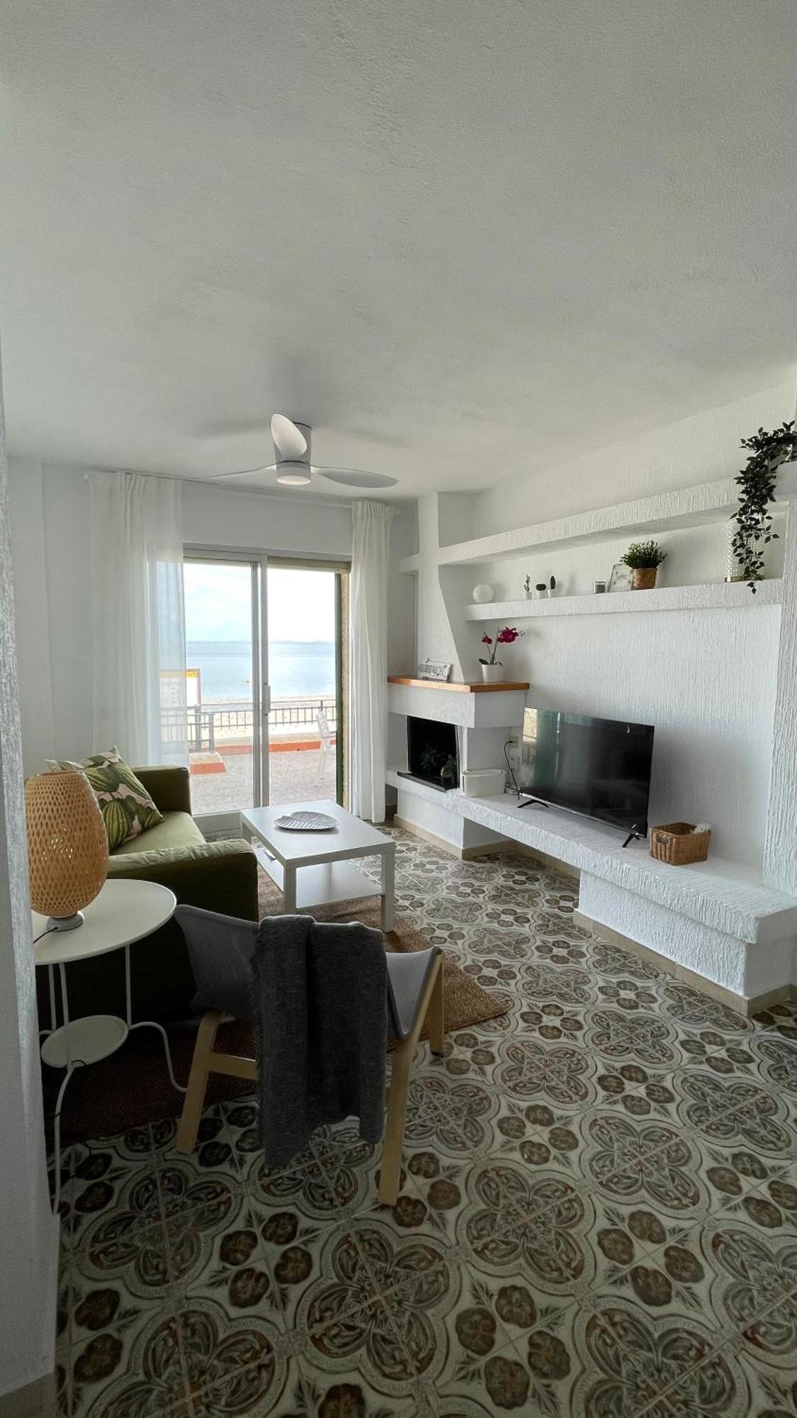 Charming Beachfront Apartment มูร์เซีย ภายนอก รูปภาพ