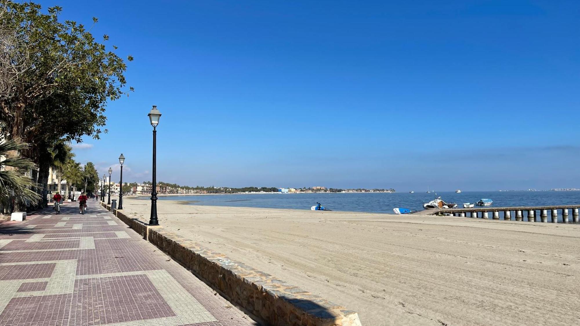 Charming Beachfront Apartment มูร์เซีย ภายนอก รูปภาพ